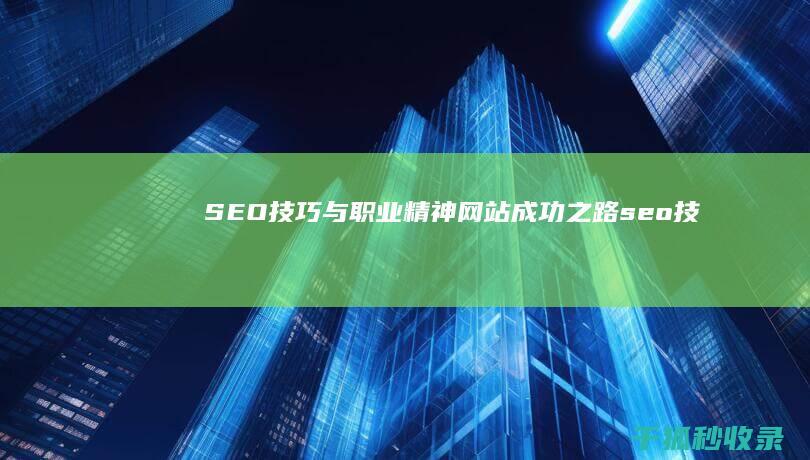 SEO 技巧与职业精神：网站成功之路 (seo技巧与技术)