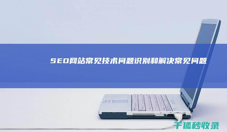 SEO网站常见技术问题：识别和解决常见问题 (网站seo的)