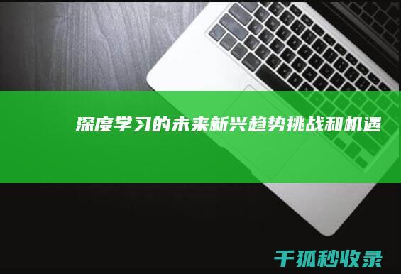 深度学习的未来：新兴趋势、挑战和机遇