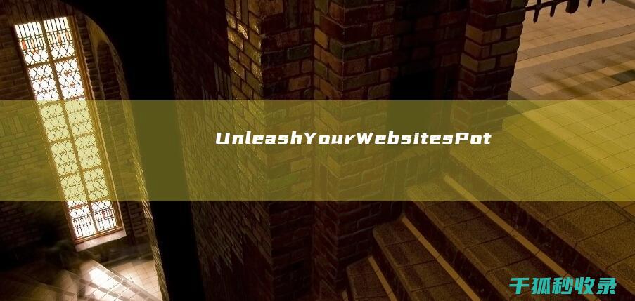 Unleash Your Websites Potential: A Step-by-Step SEO Website Promotion Guide in English (unleash)